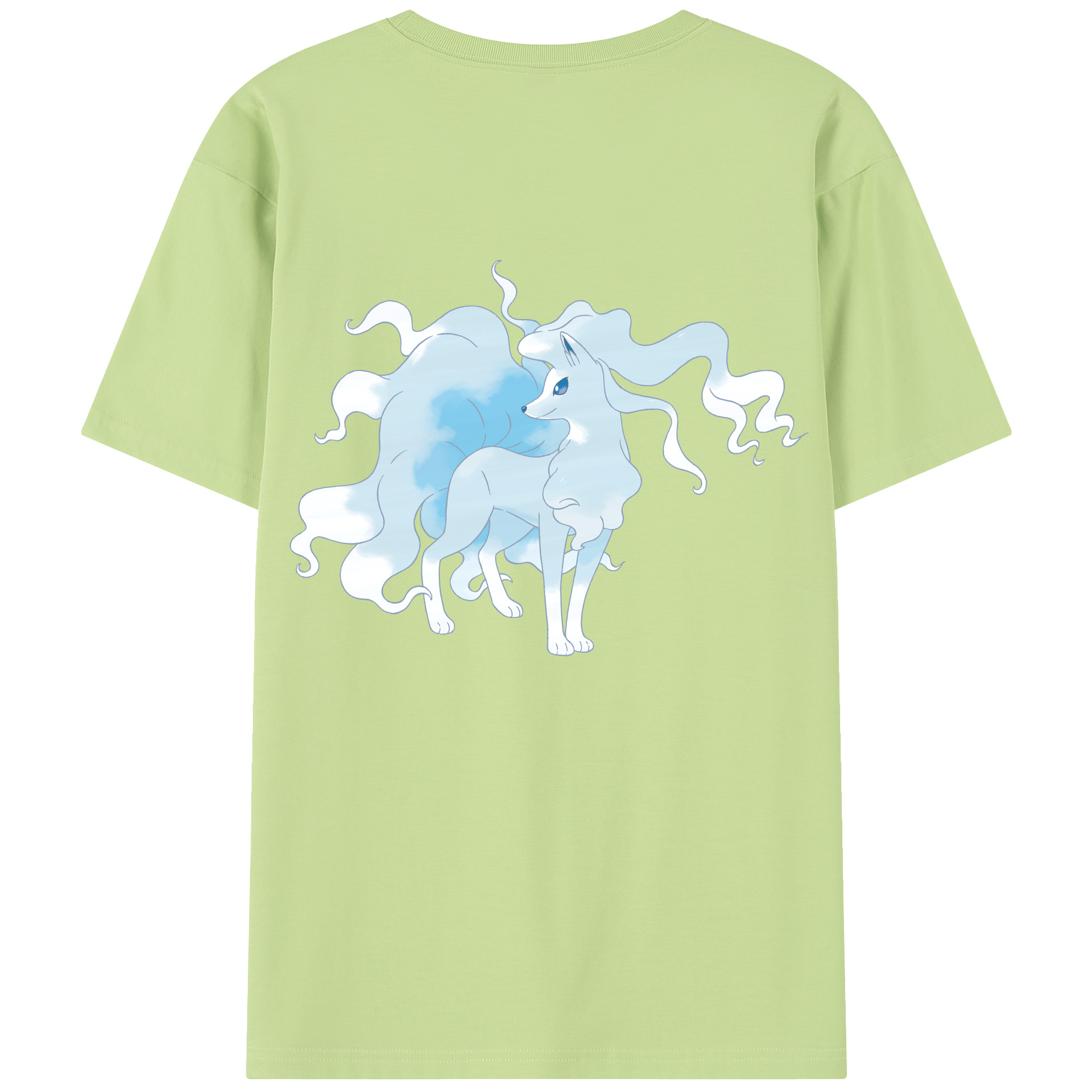 （画像用） ポケットモンスター Pokémon 綿100％半袖Tシャツ（背面プリント）
